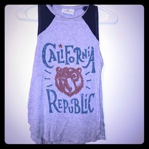California Republic Threads Shirt with Bear
